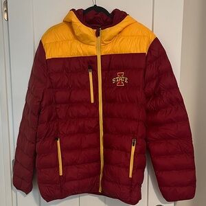 Men’s L Iowa State Puffer Jacket